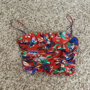 Zara Floral Top! Size XS